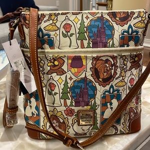 New With Tags; Beauty & The Beast Disney Dooney & Bourke